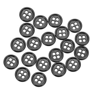 uxcell 20̃^{^A10mm 4ی^X[cVcR[gߗރ{^ANtgpAuY