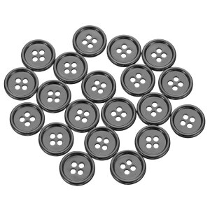 uxcell 20̋{^A15mm 4ی^X[cVcR[gߗރ{^ANtgpAuY