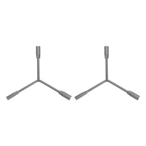 uxcell 2pcs Y^ 3EFC \Pbg ` 10mm 12mm 14mm Long 6ۂƓZpXpi oCNwbNX` gNXpi ]ԃTCNOCpn[hEFAc[, Grey