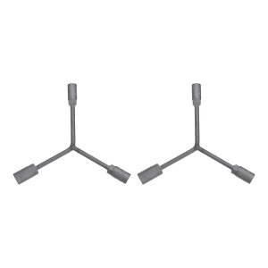 uxcell 2pcs Y^ 3EFC \Pbg ` 14mm 17mm 19mm Long 6ۂƓZpXpi oCNwbNX` gNXpi ]ԃTCNOCpn[hEFAc[, Grey