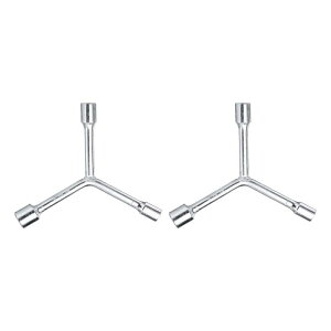 uxcell 2pcs Y^ 3EFC \Pbg ` 8mm 10mm 12mm Y-^Cv 6ۂƓZpXpi oCNwbNX` gNXpi ]ԃTCNOCpn[hEFAc[