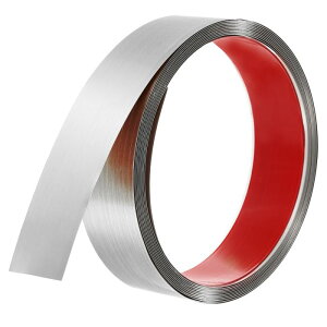 uxcell 16.4ft x 1.57 �E�H�[���g�������`�g���� �s�[�����X�e�B�b�N���ȔS���X�e�����X�X�`�[���u ���V�d�グ���^���X�g���b�v�g���� �� �� �L���r�l�b�g �^�C���G�b�W �V���o�[