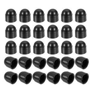 uxcell �i�b�g�ی�L���b�v�A30�� M4x7x9mm - �v���X�`�b�N���Z�p�l�W�ی�L���b�v�A�h�[���^�h�[���w�b�h�{���g�J�o�[�A�h�������L���b�v�i���j