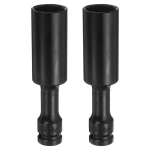 uxcell 2�̃f�B�[�v�V���E�H�[���C���p�N�g�\�P�b�g24mm ���g���b�N6�|�C ���g�\�P�b�g1/2 �X�N�G�A�h���C�u5 �G�N�X�g�������O �����_����CR-V�|�H�Ɨp�X�s���h���A�N�X���i�b�g�\�P�b�g �u 