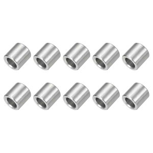 uxcell 10 XeXXy[T[ 6mm ID x 10mm OD x 10mmL 304XeXX`[ubVOlWX^hIt˂ȂEhXy[T[ 1/4"܂M6XN[{gibgp
