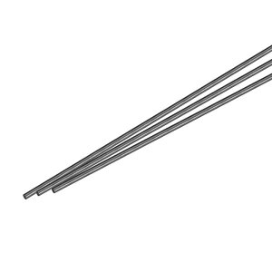 uxcell �J�[�{���t�@�C�o�[���b�h�|�[�� 3 mm x 300mm RC�v�� �[��DIY�c�[���E�B���O�`���[�u�N�A�b�h�R�v�^�[�A�[���p 3�{����