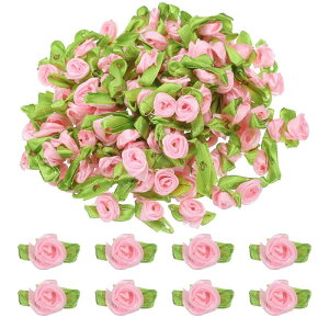 uxcell 100�� �~�j���{���o�� �� ���{�� �N���t�g�p ���{���o�� �� ���{�� 15mm/0.6" Dia�����Ȑl�H�����A�b�v���P �� ���{�� DIY�E�F�f�B���O�o�[�X�f�[�t�F�X�e�B�o���f�R���[�V���� �p �s���N