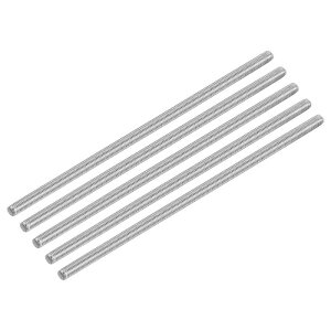 uxcell 10 M5 x 150mm S˂bh 304XeX| E˂ o[ X^bh AJ[ {g Nv nK[ U{gp 0.8mm sb`