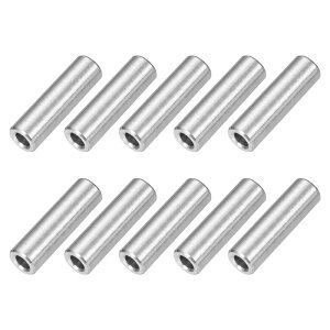 uxcell 10 XeXXy[T[ 3 mm a×6mm Oa×20mm 304XeXX`[ubVOlWX^hIt˂ȂEhXy[T[ 1/8"܂M3 lW{gibgp