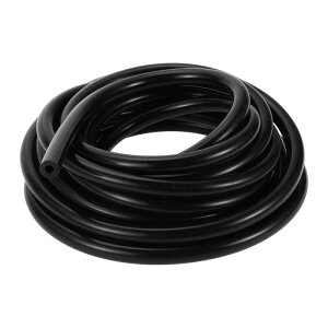 Hihaha VRoL[`[uz[X ԗpoL[C Ή 16.4FT 1/4" 6mm ID 3.5mm  1 Pc ubN