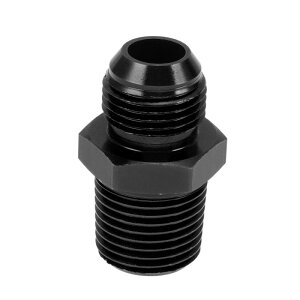 A ABSOPRO ���X�t���A���f���[�T�[�z�[�X�t�B�b�e�B���O�A�_�v�^�[ TF AN8 1/2 NPT �R�����C���R�l�N�^�[ �A���~�j�E�� �u���b�N