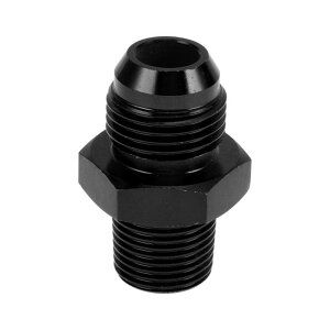A ABSOPRO ���X�t���A���f���[�T�[�z�[�X�t�B�b�e�B���O�A�_�v�^�[TF AN8 3/8 NPT�R�����C���R�l�N�^�[�A���~�j�E���u���b�N