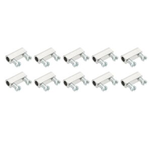 PATIKIL 14x5x6mm ���C���[���[�v�N���b�v 6A 10�� �������C���[�R�l�N�^�[�P�[�u���N�����v �_�u���z�[�����C���[���b�N���[�v�t�B�b�e�B���O�[�q M3x0.5mm �X�N�����[�t�� 3.5mm �P�[�u���p
