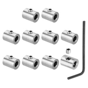 PATIKIL 6mm�z�[�����C���[���[�v�N���b�v�Z�b�g 10�Z�b�g304�X�e�����X�X�`�[���V���O���z�[�����b�N�P�[�u���N�����v�N���b�v M5�Z�p�X�N�����[�X�p�i�t�� �P�[�u���t�B�b�e�B���O�p �V���o