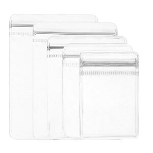 PATIKIL Ύ_̖h~obO 100 PVC  ϐFh~ ۊǃWbp[obO  CO w lbNXȂǍp 5TCY NA