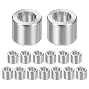 M METERXITY 15PCS M4 304�X�e�����X�X�`�[���X�y�[�T�[4mm ID x 8mm OD x 7mm l ���^���X�N�����[�X�^���h�I�t�u�b�V���O��s�@�d�グ���E���h�X�y�[�T�[304�X�e�����X�X�`�[���p�l�W�{���g�V���o�[