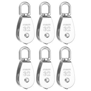 PATIKIL �V���O���v�[���[�u���b�N 6�� M32 304�X�e�����X�X�`�[�����C���[���[�v �N���[���v�[���[ �X�C�x���t�b�N �݂艺���v�[���[�z�C�[�� ���ݑq�� �C�m�Y�� �ƒ�p �V���o�[