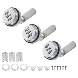 PATIKIL 38 mm Rrl[VJbN 3 t@CLrlbgbN gݍ킹pX[hR[ht LrlbgbN V_[t N[ 15-25 mm̈o[{bN