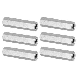 PATIKIL M4 x 0.7�s�b�` 304 �X�e�����X�X�`�[�� �Z�p�J�b�v�����O�i�b�g 6�� 30mm/ 1.2 ���� �e�� ���S�˂��t�� ���b�h�J�b�v�����O�i�b�g �X�^�b�h�R�l�N�^�t�@�X�i�[ �V���o�[�g�[��