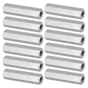 PATIKIL M4 x 0.7�s�b�` 304 �X�e�����X�X�`�[�� �Z�p�J�b�v�����O�i�b�g 12�� 30mm/ 1.2���� �e�� ���S�˂��t�� ���b�h�J�b�v�����O�i�b�g �X�^�b�h�R�l�N�^�t�@�X�i�[ �V���o�[�g�[��