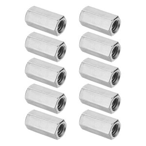PATIKIL 9.5 mm-16 UNC �Z�p�J�b�v�����O�i�b�g 10�� ����28.6 mm �S�˂������b�h�J�b�v�����O �i�b�g�X�^�b�h�R�l�N�^�t�@�X�i�[ �������b�L�Y�f�|