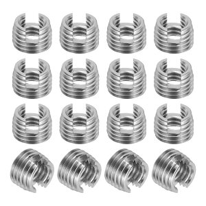 PATIKIL �Z���t�^�b�s���O�X���b�h�C���T�[�g 20�� M6 x M9 x 6mm 303�X�e�����X�|�X���b�h�A�_�v�^�[���f���[�T�[�X���b�g�t���X�N�����[�C���C���T�[�g�i�b�g�X���[�u