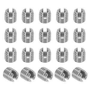 PATIKIL �Z���t�^�b�s���O�X���b�h�C���T�[�g 20�� M6 x M10 x 10mm 303�X�e�����X�X�`�[���X���b�h�A�_�v�^�[���f���[�T�[�X���b�g�h�X�N�����[�C���C���T�[�g�i�b�g�X���[�u