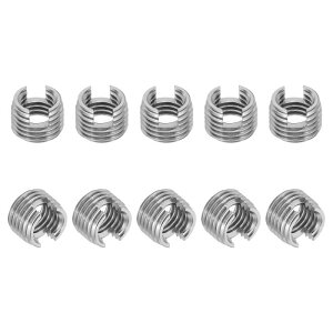 PATIKIL �Z���t�^�b�s���O�X���b�h�C���T�[�g 10�� M10 x M14 x 10mm 303�X�e�����X�X�`�[���X���b�h�A�_�v�^�[���f���[�T�[�X���b�g�t���X�N�����[�C���C���T�[�g�i�b�g�X���[�u