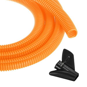 uxcell 3/4�C���` 15m(50ft) �X�v���b�g���C���[���[���`���[�u ���t���H��t�� �_��ȃR�[�h�v���e�N�^�[ �P�[�u���Ǘ��X���[�u ������/�ƒ�/�d�C/�����Ԕz���p �I�����W�F