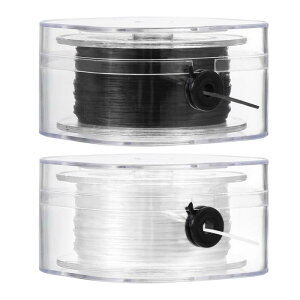 PATIKIL 98���[�h�t���b�g�L�k���u���X���b�g�X�g�����O 0.8mm �L�k���X�g�����O�r�[�Y�R�[�h �u���X���b�g�r�[�Y��΃��C�L���O�p ��/�z���C�g