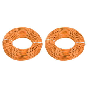 uxcell 18AWGC[18Q[WXghC[PVCtbNAbvC[ UL1007߂C[10m/33ftIWXv[tڑC[