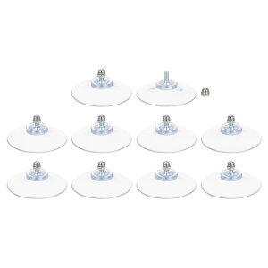 uxcell KXpz10Zbg 50mm/2" a NAPVC EBhEKXzՃpbh M4 x 8mm ˂t EBhE oX[ hA KX ԗp 悯