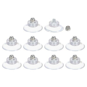 uxcell KXpz10Zbg 34mm/1.3" a NAPVC KXz }5 x 6mm ˂t EBhE oX[ hA KX ԗp 悯