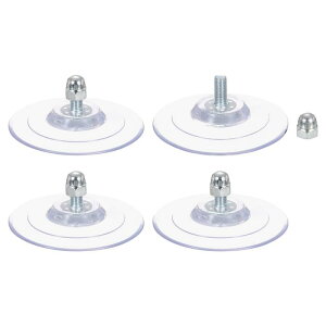 uxcell KXpz4Zbg 85mm/3.3" a NAPVC KXzՃpbh M8 x 18mm XN[t EBhE oX[ hA KX ԗp 悯