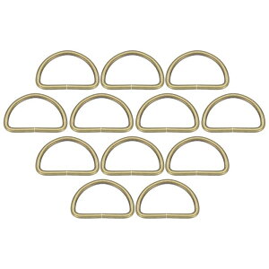 uxcell 30�̃��^��D�����O�o�b�N��1-1/2" ID 3.8mm�����w�r�[�f���[�e�B�I�[�v�j���OD�����O�N���b�v�t�b�N �N���t�g�p�n�[�h�E�F�A�o�b�O�L�[�����O�X�g���b�v�x���gDIY�A�N�Z�T���[ �u�����Y