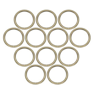 uxcell 32�� O�����O�o�b�N�� 38mm/1.5" ID 4.8mm ���� �������� �I�[�v�j���O O�����O�N ���X�v�N���b�v �N���t�g �L�[�����O �o�b�O �X�g���b�v �x���g DIY �A�N�Z�T���[ �u�����Y