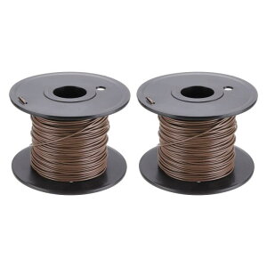 uxcell 22AWGC[ 22Q[WXgfbhC[ PVCtbNAbvC[ UL1007߂C[ 30m/100ft F Xv[t ڑC[