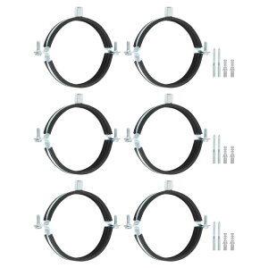 uxcell 6̒\ȃpCvu PbgNv 4-1/2"(114mm)ǃpe BI}EgOpCvnK[bLSpCvXgbvT|[g lWg`[utpCv`[u
