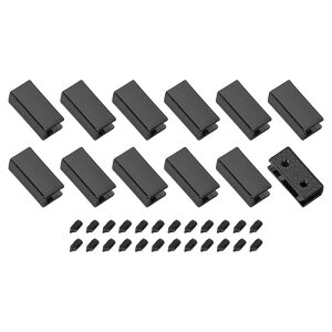 uxcell 12�� �����x���g�o�b�N���G���h�`�b�v 0.75"�� �����`�E�F�r���O�W�b�p�[�`�b�v�N���b�v�o�b�N�� DIY�ٖD�N���t�g���z�x���g�C���p �l�W�t�� ���^���b�N��