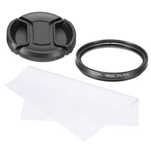 uxcell 49mm ~ΌtB^[ YLbvN[jONXt̃_uTCh}`C[R[eBOΌtB^[