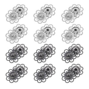 uxcell ԃXibv{^ {^ Xibvߋ ߕ DIYNtgp 21mm Vo[ ACAO[ 40Zbg