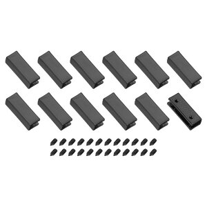 uxcell 12�� �����x���g�o�b�N���G���h�`�b�v 0.98"�� �����`�E�F�r���O�W�b�p�[�`�b�v�N���b�v�o�b�N�� DIY�ٖD�N���t�g���z�x���g�C���p �l�W�t�� ���^���b�N��