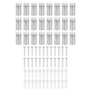 uxcell 24 X^hItXN[ 5/8" x 1.18" XeX|LXN[ EH[ X^hIt}Egn[hEFA ANzKXŔ|p Vo[