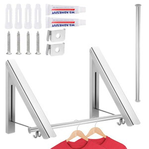 uxcell Lkߗރb N p Ǌ| A~ ߗފb N 80 cmbht ܂肽ݎnK[ b N oX[p Vo[g[ 2