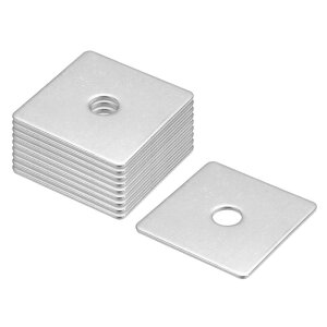 uxcell XNGAbV[ 10 M10x50x50x2mm 304XeXX`[ XNGAv[gbV[ tbgpbh Xy[T[ KXPbg n[hEFAt@Xi[p