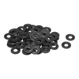 uxcell 60��M6�i�C�����t���b�g���b�V���[6mm ID 16mm OD 1.5mm����s�@���b�V���[�O�����b�g�v���X�`�b�N�V�[�g�K�X�P�b�g�t�@�X�i�[�V�[�����O�X�y�[�T�[�K�X�P�b�g�����O ��