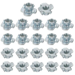 uxcell 1/4x9mm Tibg 4{܃eB[ibg 0.71" x 0.35" ؍ bNNC~Oz[h Lrlbg Ƌp̃tXbhJ[{|CT[g100