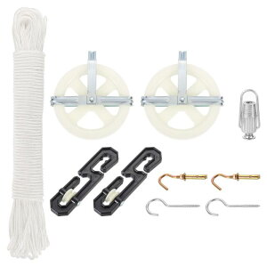 uxcell OpLbg 5"v[[ 150ft[v S-Zp[^[Xvb_[v[[ eVi[ 50̐oT~ Op