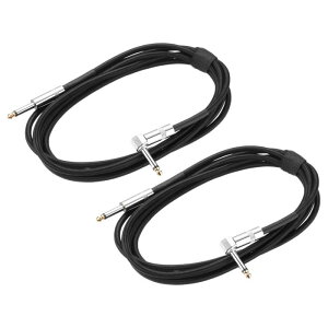 uxcell 2M^[ CXgDg P[u 10 tB[g 1/4" to 1/4" 6.35mm Xg[g to CgAO WbN XeI I[fBI C^[RlNg R[h oXh C for M^[ 