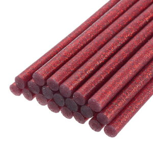 uxcell �z�b�g�����g�O���[�K���X�e�B�b�N 200mm��×7mm���a �z�b�g�O���[�K���p DIY�N���t�g�v���W�F�N�g��V�[�����O�ɍœK �O���b�^�[���b�h 20��